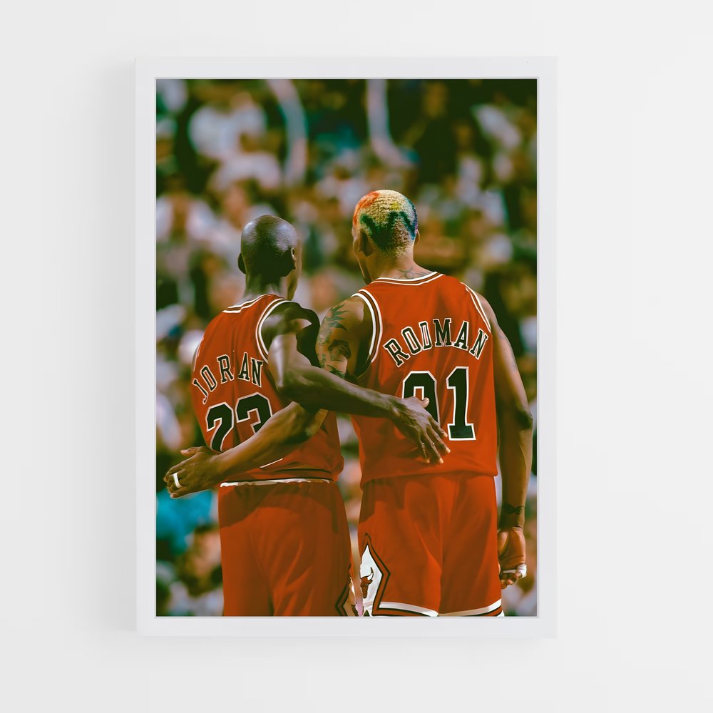 Poster Duel de Légendes – affiche Basketball (vue 3)